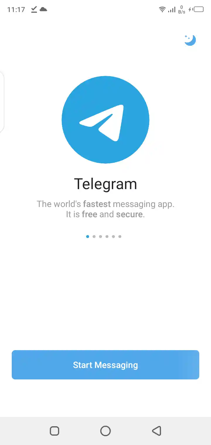 Screenshot Of Telegram