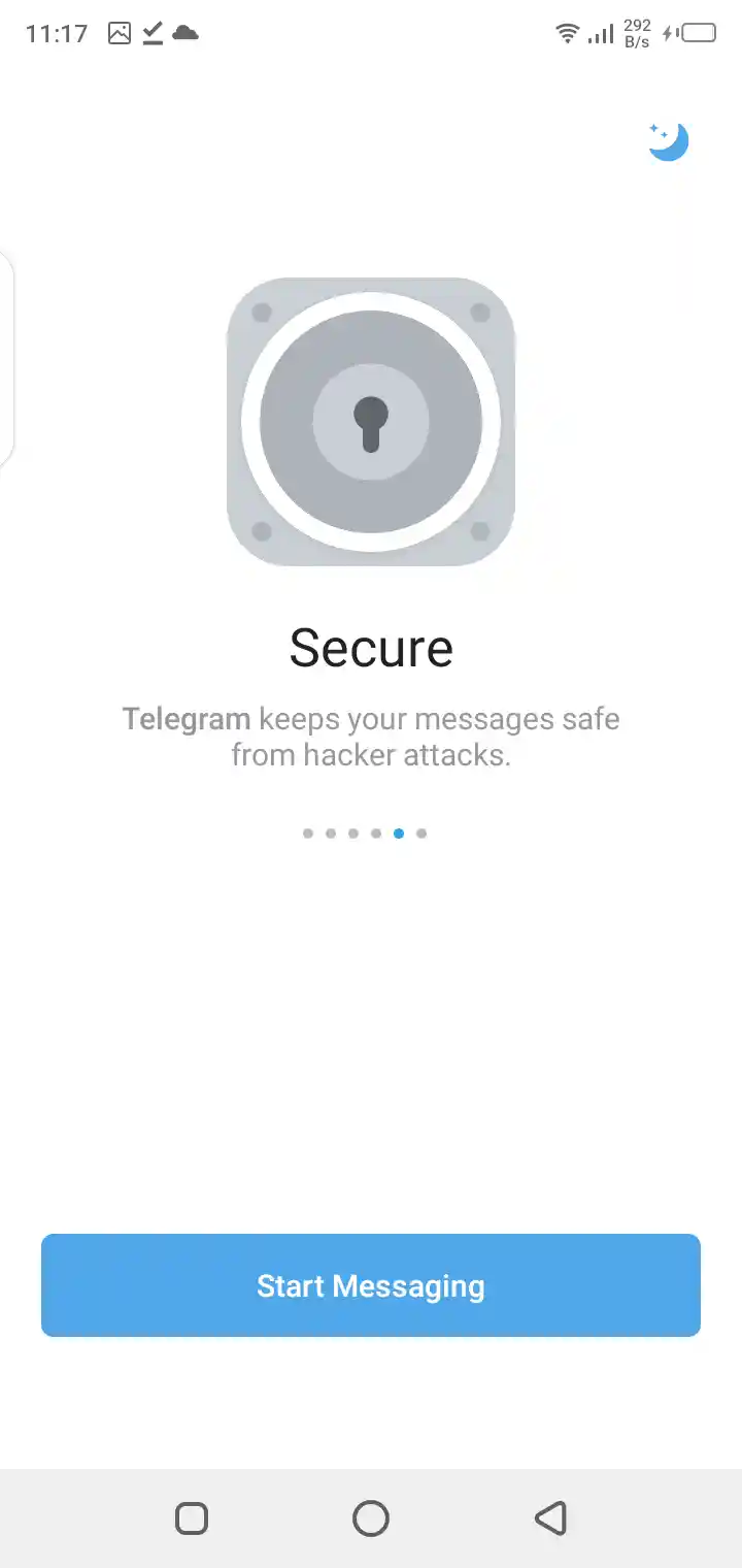 Screenshot Of Telegram APK