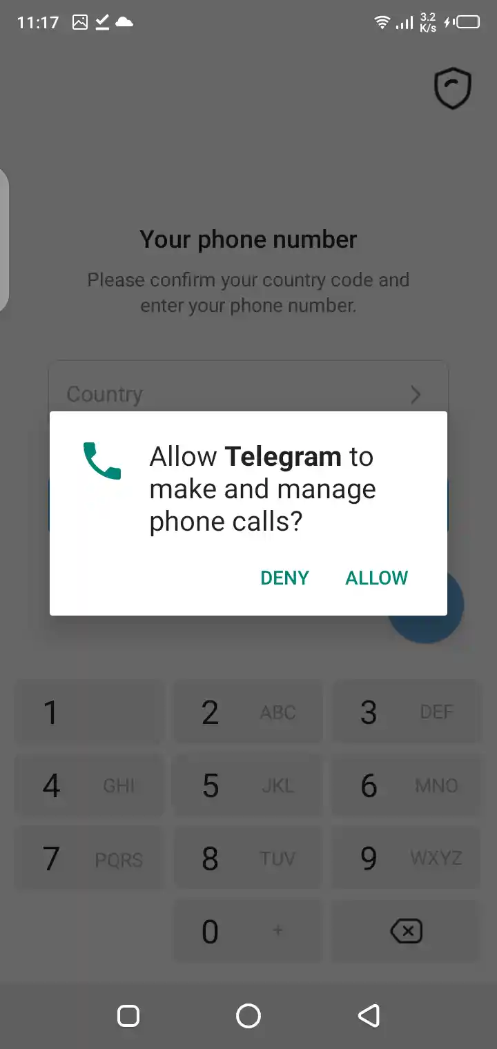 Screenshot Of Telegram APK Download